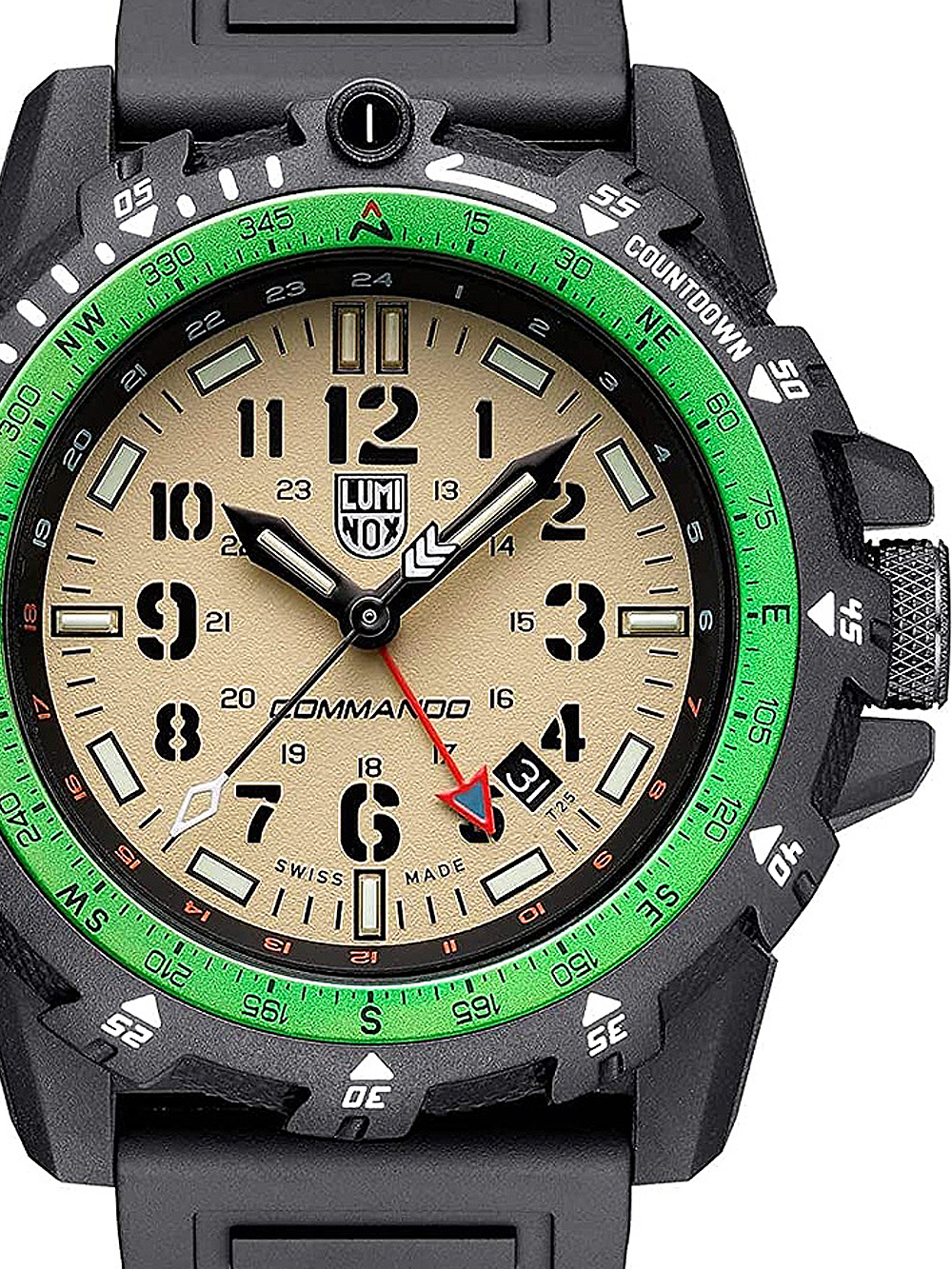 Luminox XL.3321 Commando Raider Dual Time Herrenuhr 46mm 20ATM