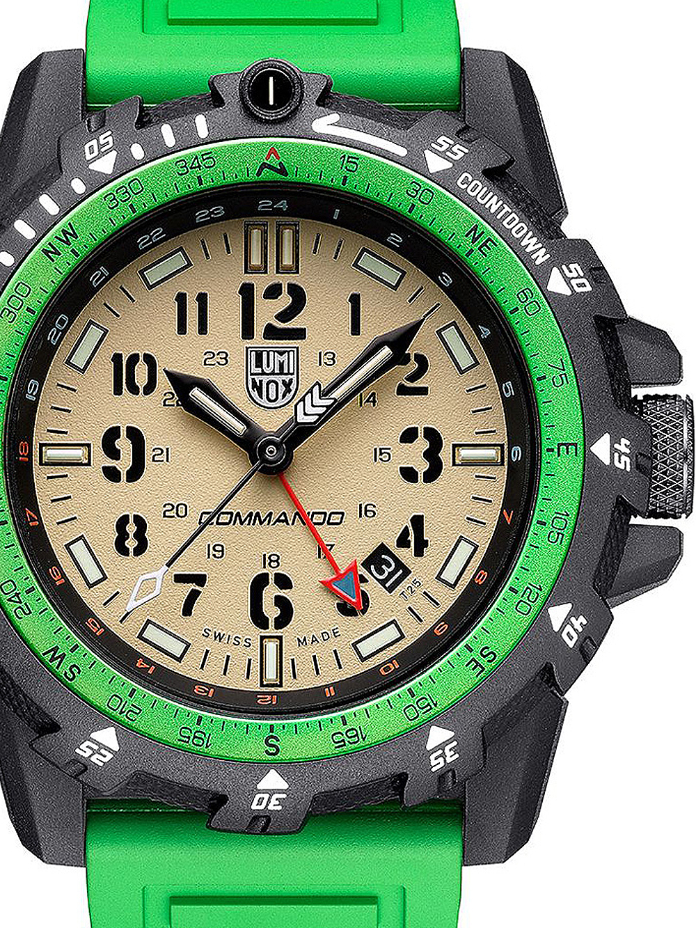 Luminox XL.3337 Commando Raider Dual Time Herrenuhr 46mm 20ATM