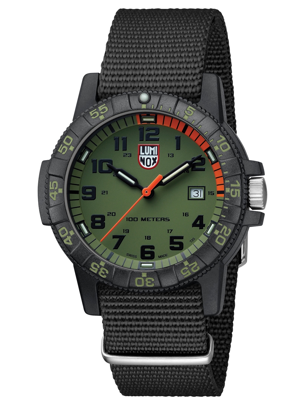 7630040937597 - LUMINOX Herren Taucheruhr Leatherback Sea Turte Giant 0320 Series schwarz 7630040937597 - LUMINOX Herren Taucheruhr Leatherback Sea Turte Giant 0320 Series schwarz