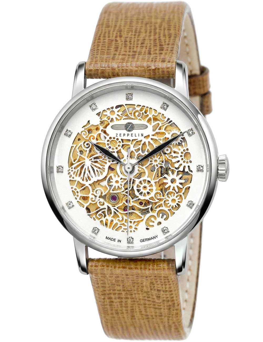 4041338746150 - Zeppelin 7461-5 Princess of the Sky Automatik Damenuhr 36mm 5ATM