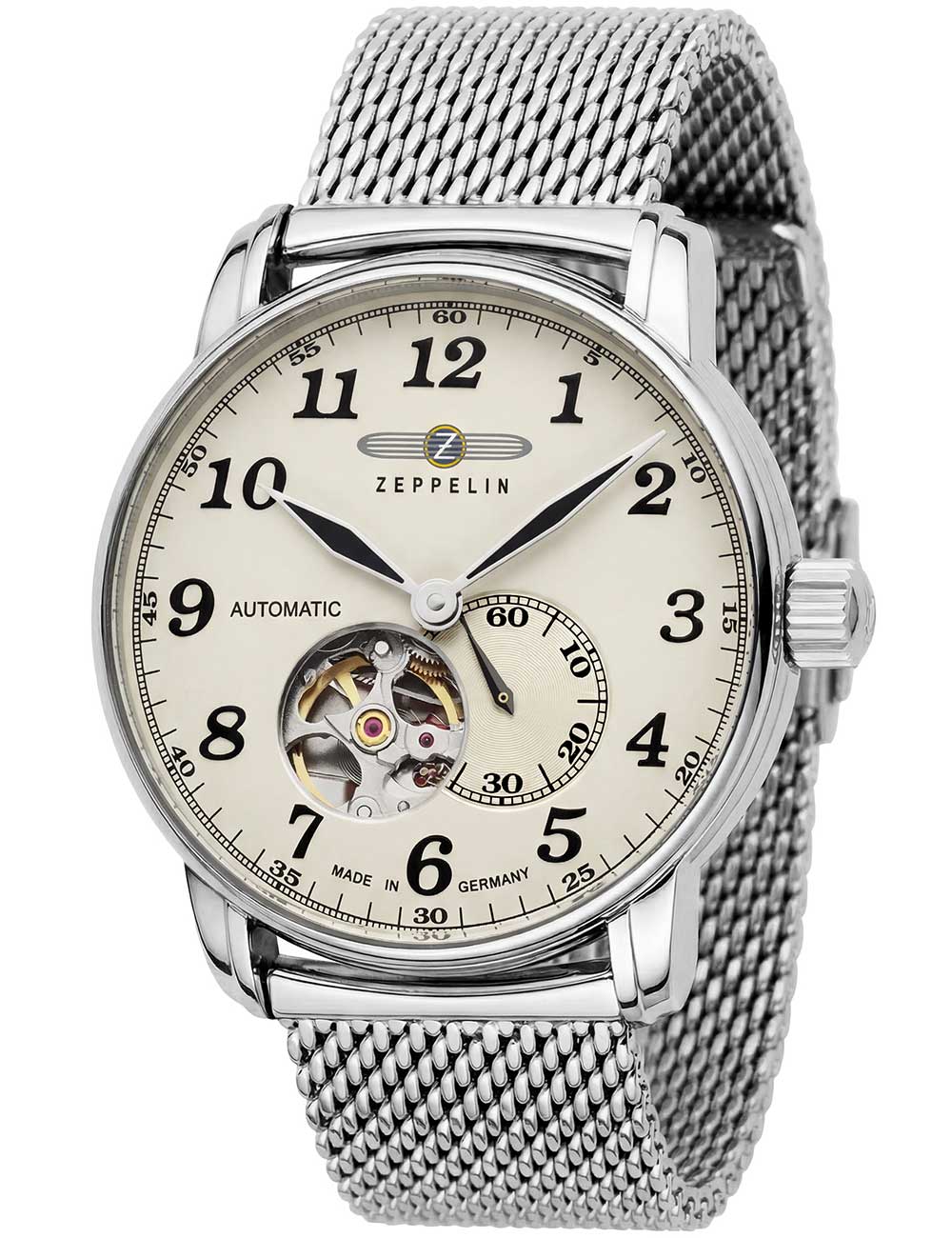 4041338766608 - Zeppelin 7666M-5 LZ 127 Graf Automatik Herrenuhr 41mm 5ATM