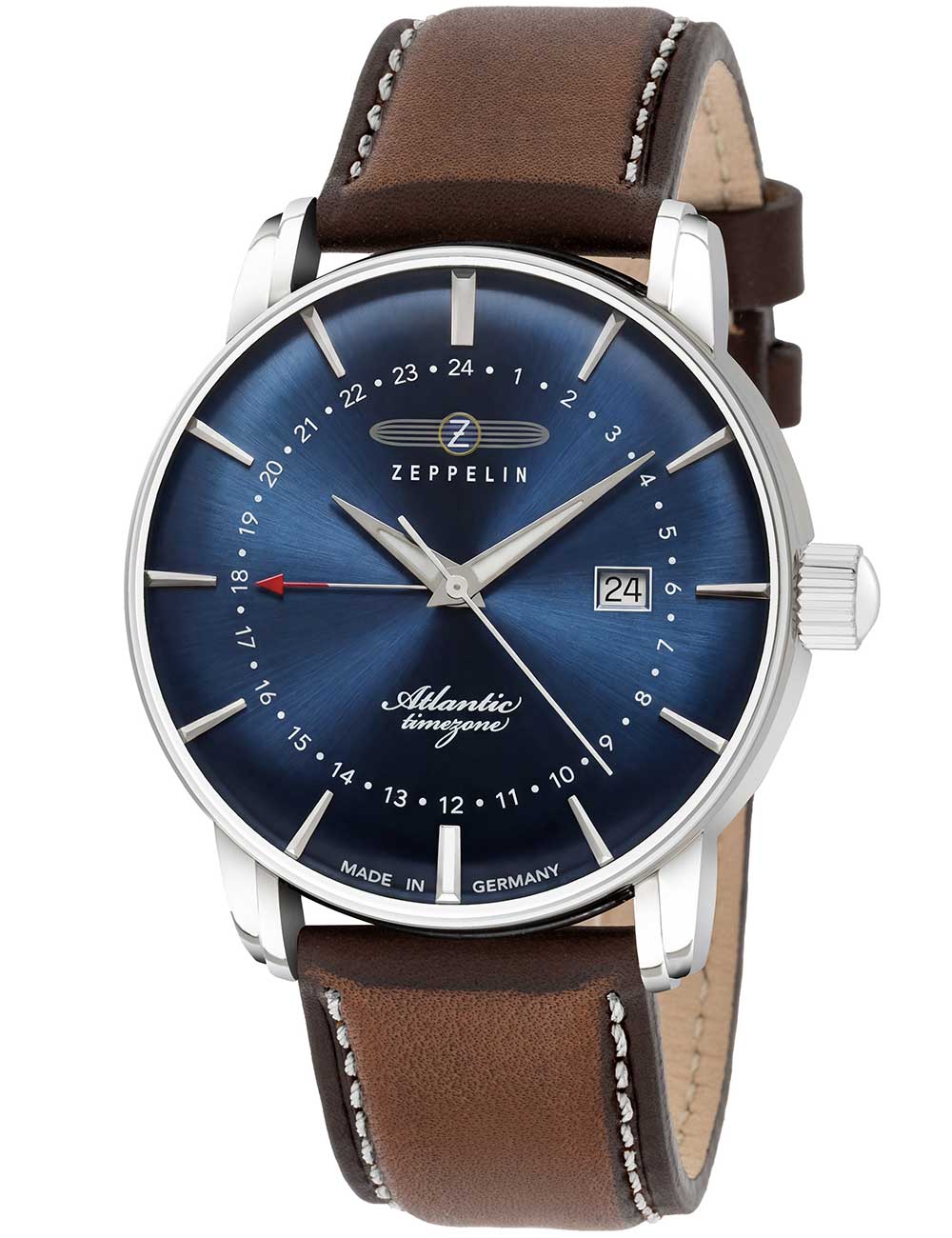 4041338844238 - Zeppelin 8442-3 Atlantic GMT Herren 40mm 5ATM