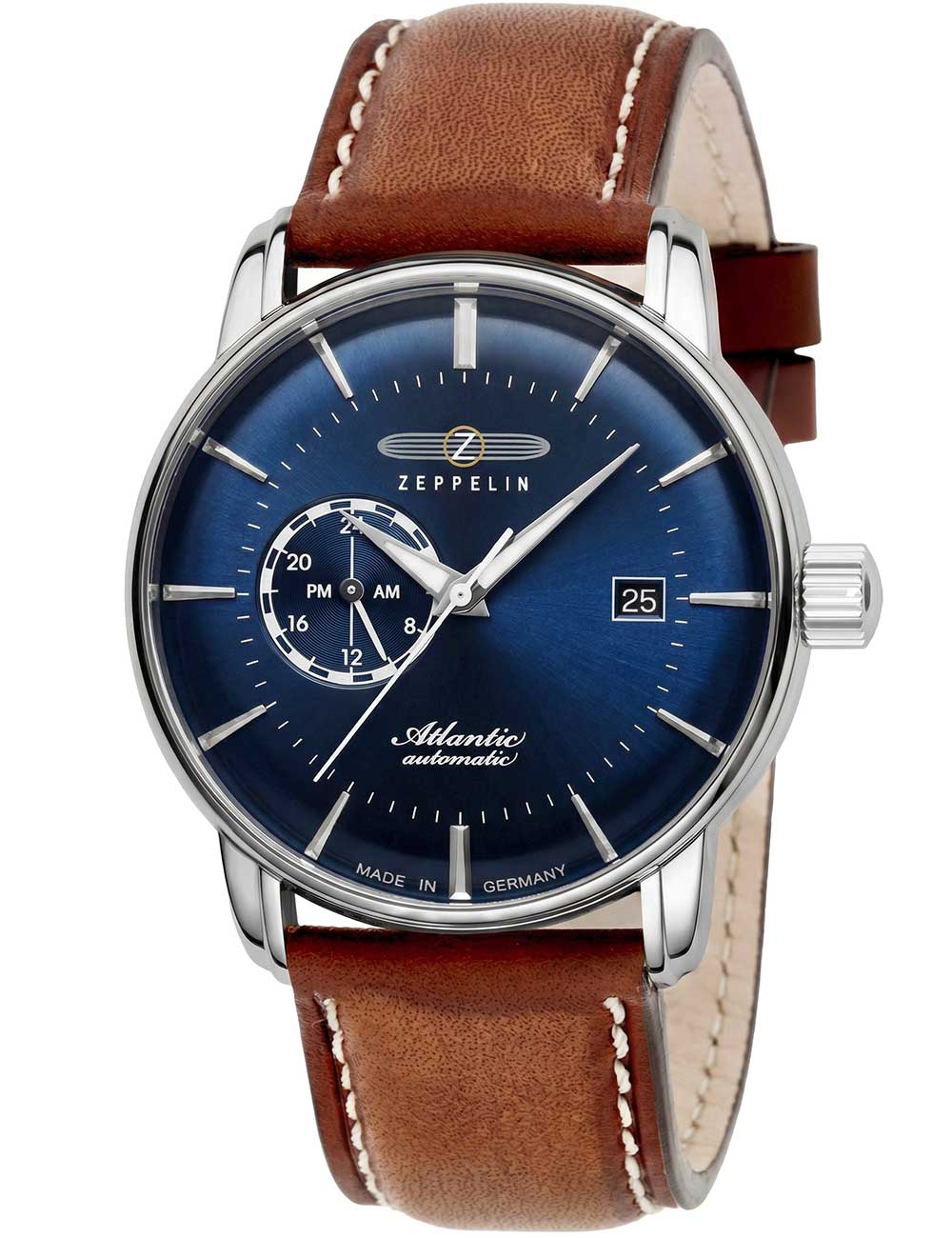 Automatikuhr ZEPPELIN Atlantic Collection 8470-3 Armbanduhren braun (cognac) Herren Automatikuhren