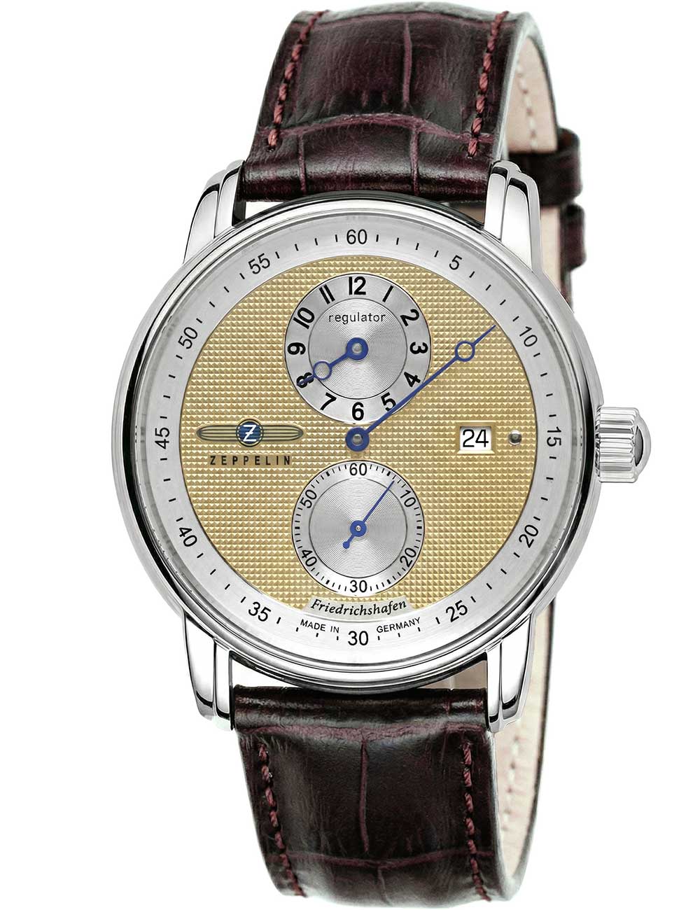 4041338852257 - Zeppelin 8522-5 Herrenuhr Friedrichshafen Regulator 43mm 5ATM