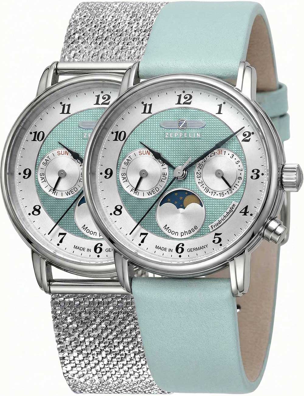 4041338853728 - Zeppelin 8537-2_Set Damenuhr Friedrichshafen 36mm 5ATM