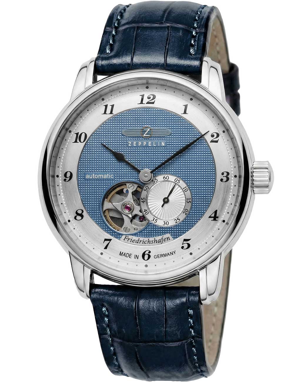 Zeppelin 8566-3 Herrenuhr Friedrichshafen Automatik 40mm 5ATM