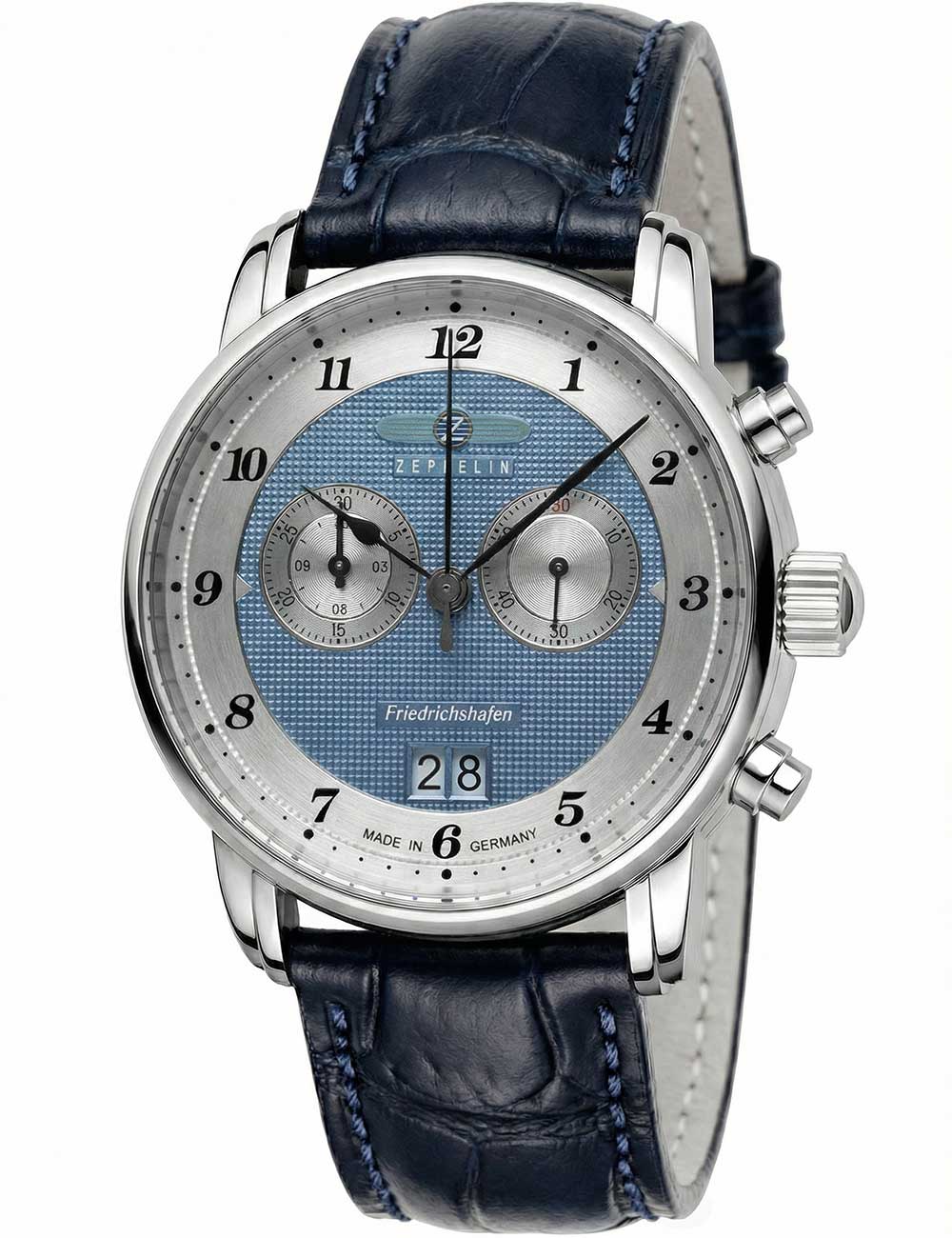 4041338858433 - Zeppelin 8584-3 Herrenuhr Friedrichshafen Chronograph 41mm 5ATM