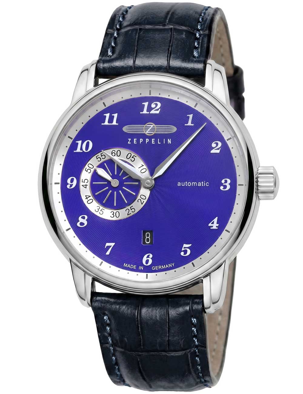 Zeppelin 86043 Herrenuhr New Captain's Line Automatik 42mm 5ATM