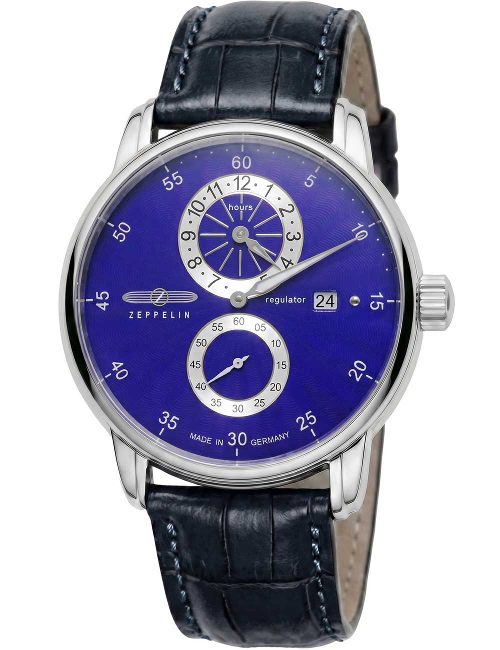 Zeppelin 86263 Herrenuhr New Captain's Line Automatik 42mm 5ATM