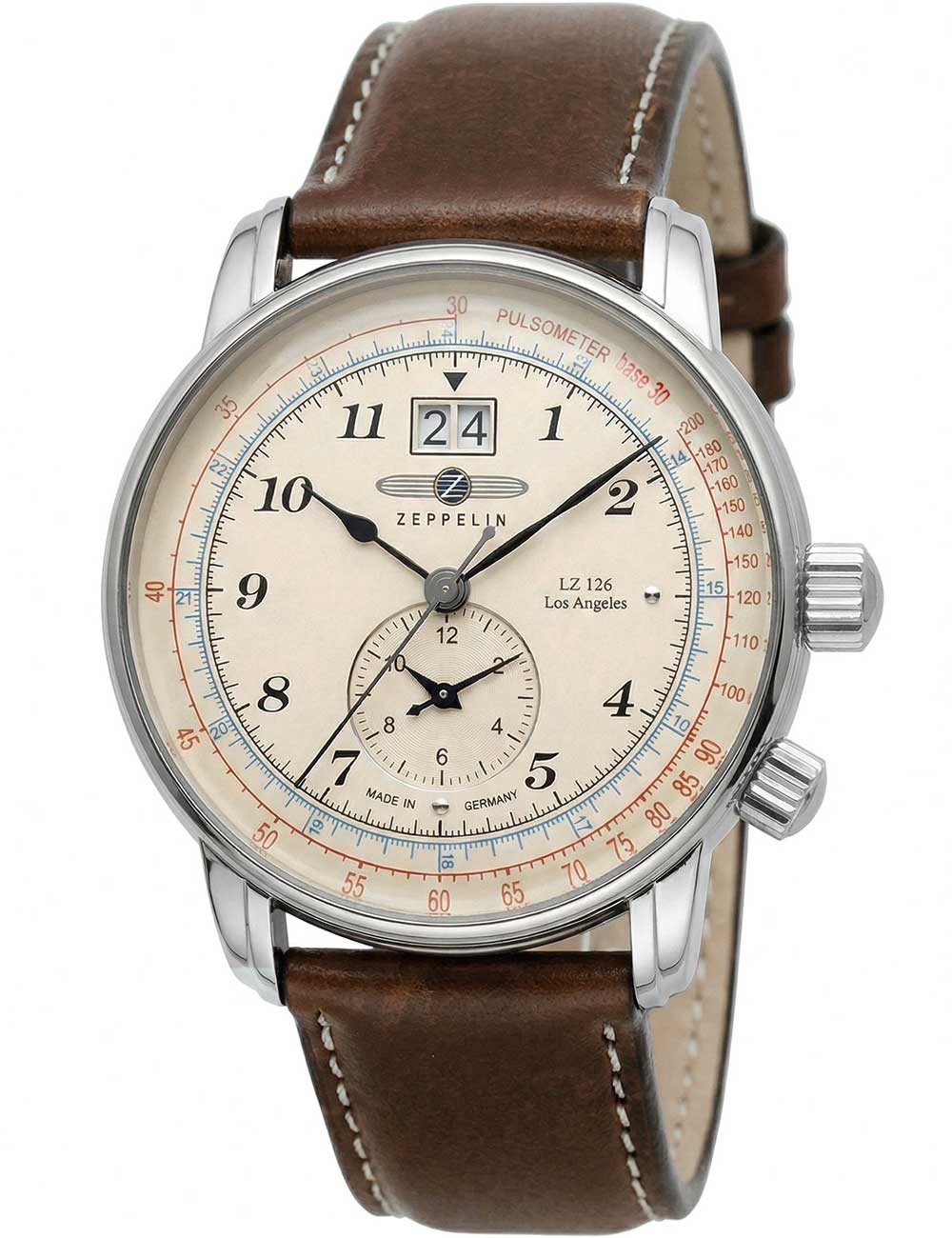 4041338864458 - Zeppelin 8644-5 LZ-127 Herrenuhr 43mm 5ATM