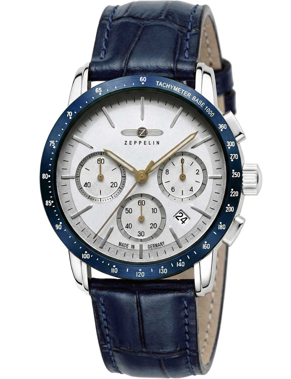 4041338887815 - Zeppelin 8878-1 Herrenuhr New York Chronograph 43mm 5ATM