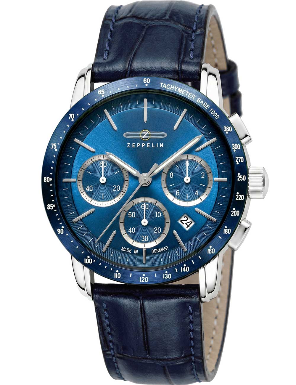 4041338887839 - Zeppelin 8878-3 Herrenuhr New York Chronograph 43mm 5ATM