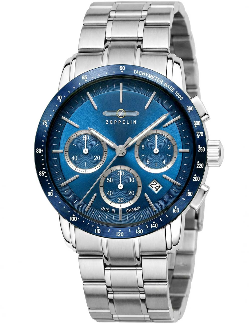 4041338887884 - Zeppelin 8878MB-3 Herrenuhr New York Chronograph 43mm 5ATM