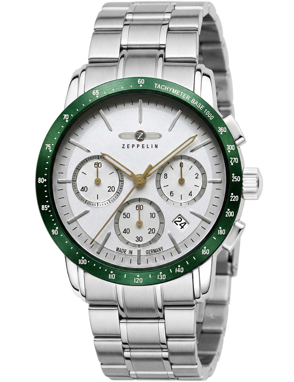 4041338887891 - Zeppelin 8878MB-4 Herrenuhr New York Chronograph 43mm 5ATM