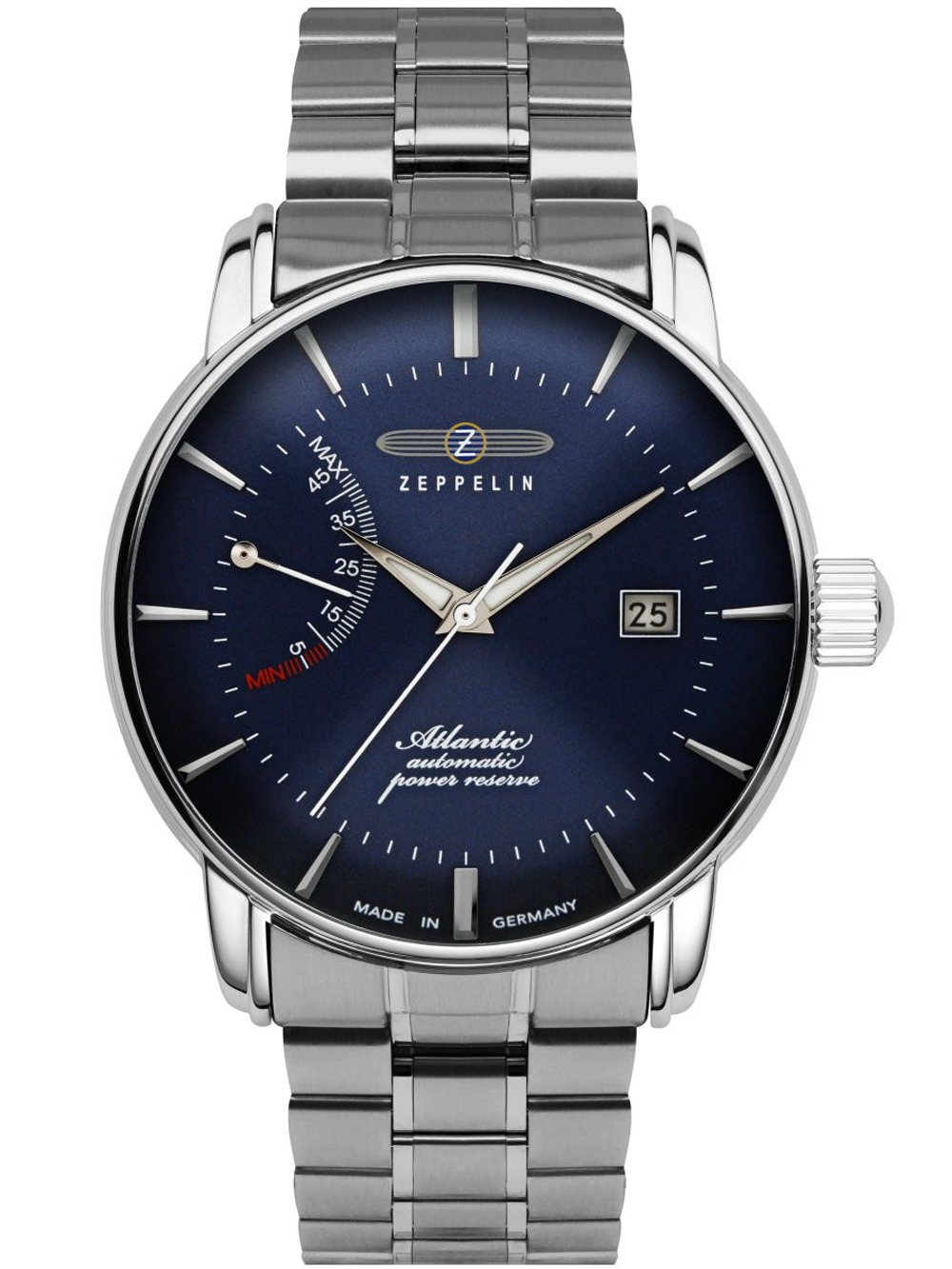 4041338090451 - Zeppelin 8462MB-3 Herrenuhr Atlantic Power Reserve Automatik 43mm 5ATM