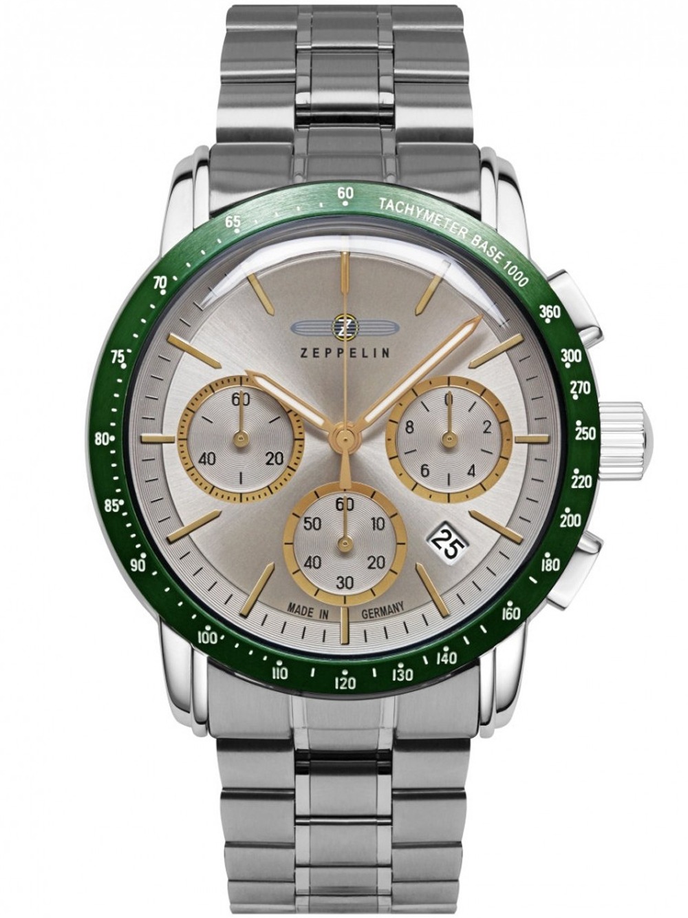 4041338887853 - Zeppelin 8878MB-5 Herrenuhr New York Chronograph 40mm 5ATM