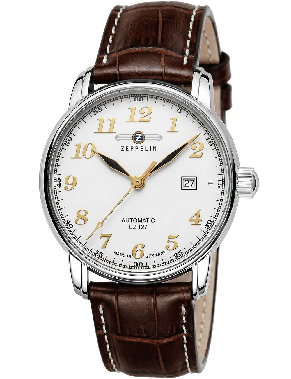 Zeppelin Automatic 7656-1 Herren Automatikuhr Made in Germany
