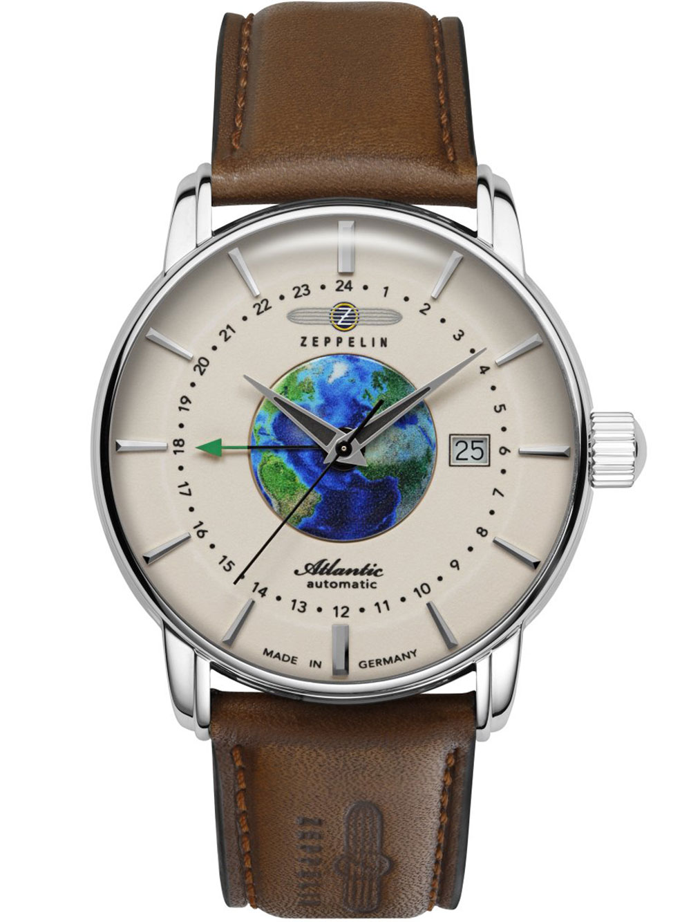 4041338846850 - Zeppelin 8468-5 Herrenuhr Atlantic Automatik 42mm 5ATM 4041338846850 - Zeppelin 8468-5 Herrenuhr Atlantic Automatik 42mm 5ATM