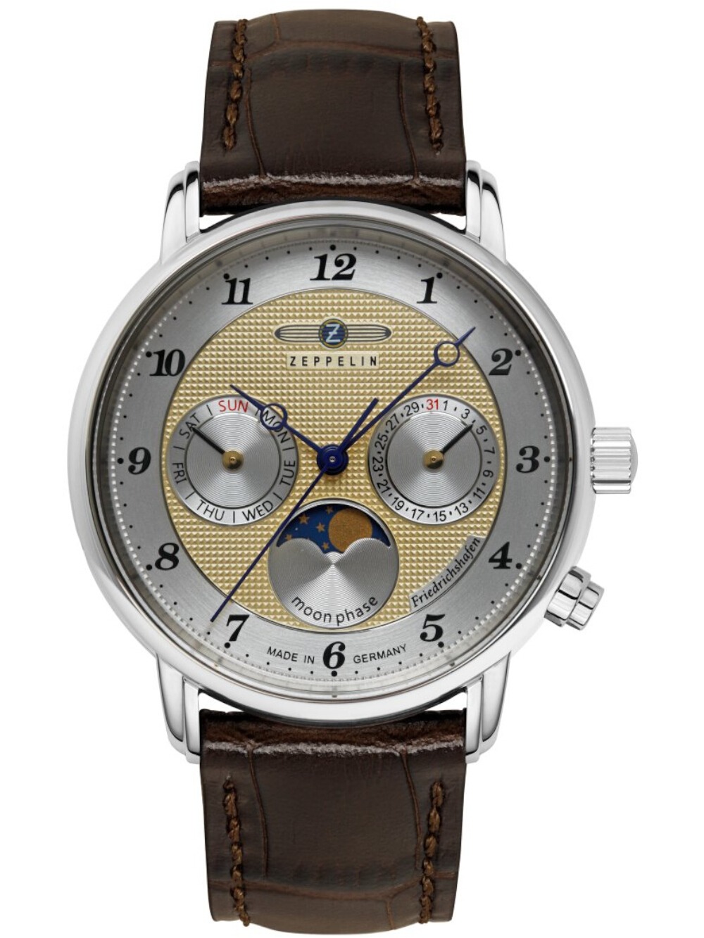 Zeppelin 8537-5 Damenuhr Friedrichshafen 36mm 5ATM