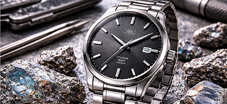 Beispiel-Foto einer Titan Oberfl&auml;che