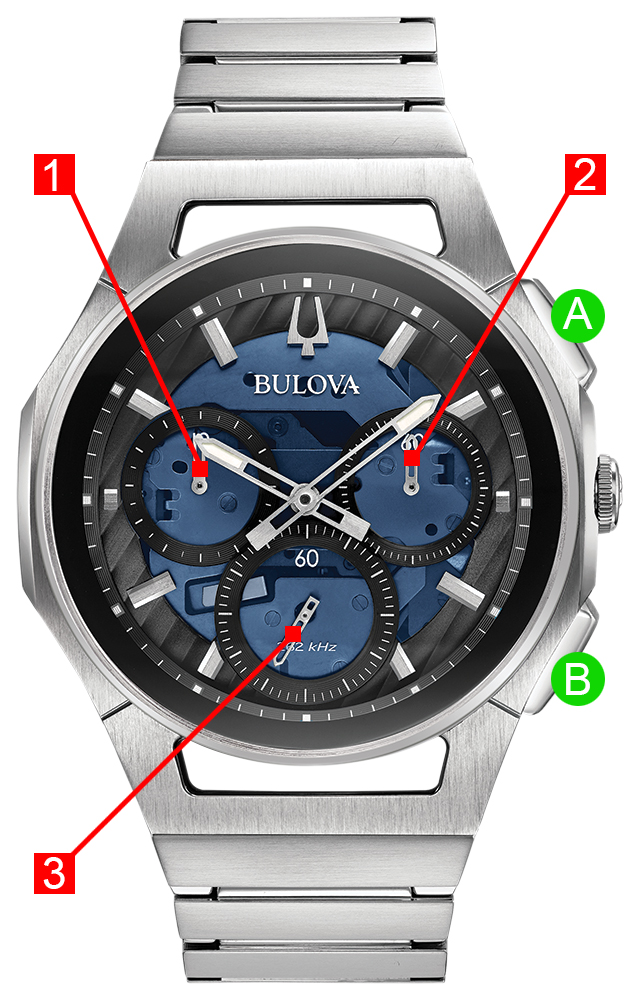 Bulova CURV Bedienungsanleitung