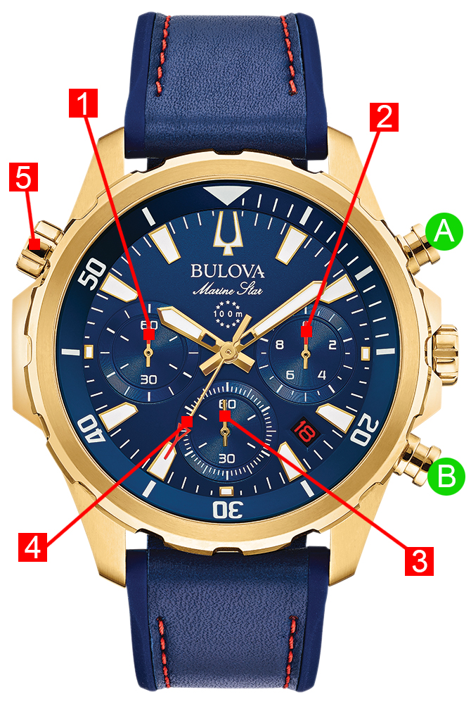 Bulova MARINE STAR Bedienungsanleitung