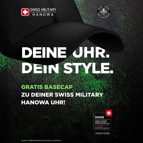 Kostenlose Swiss Military Hanowa Basecap