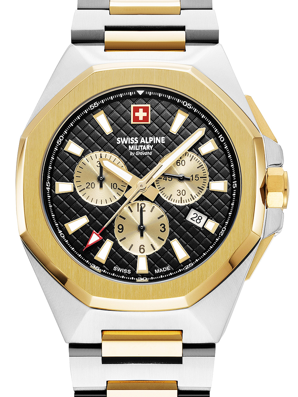 Swiss Alpine Military 7005.9147 Typhoon Chronograph 42mm Herrenuhr 