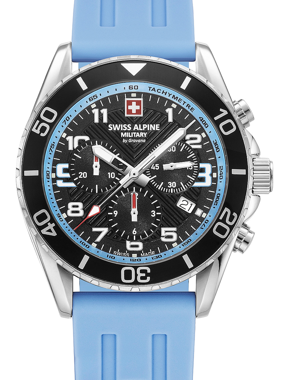 Swiss Alpine Military 7029.9831 Raptor Chronograph 42 mm Herrenuhr  