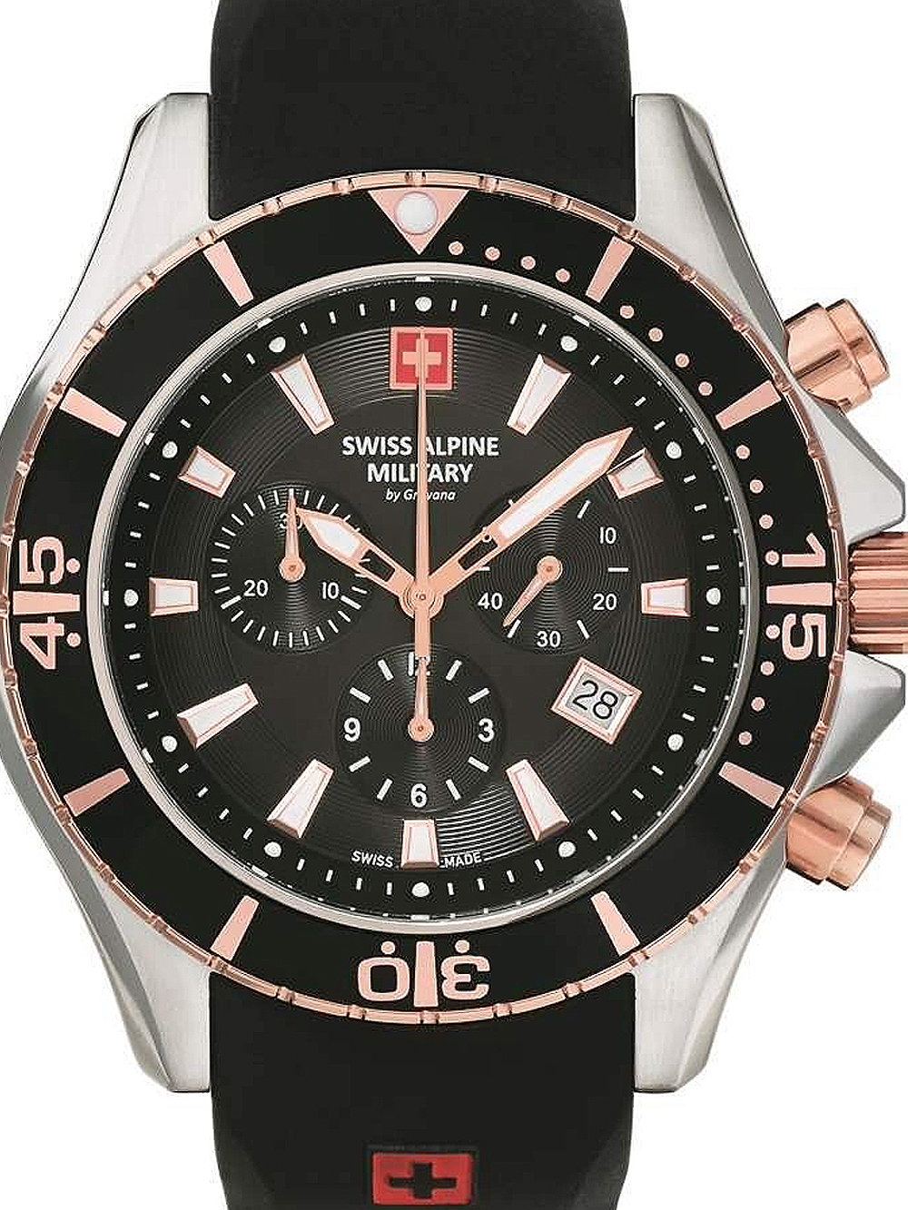 Swiss Alpine Military 7040.9857 Chrono 44mm Herrenuhr günstig 