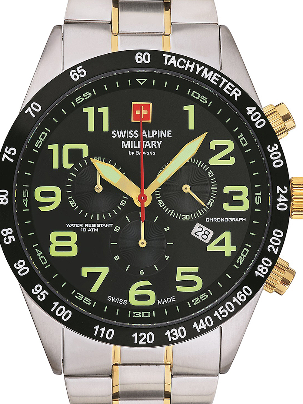 Swiss Alpine Military 7047.9147 Chrono 45mm Herrenuhr günstig 