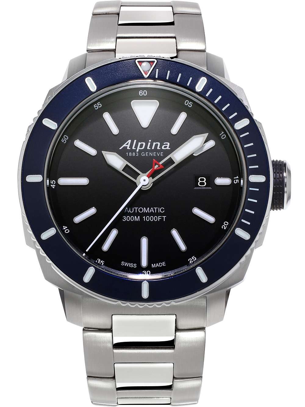 Alpina AL 525LBN4V6B Seastrong Diver Automatik 46mm Herrenuhr gunstig einkaufen Timeshop24