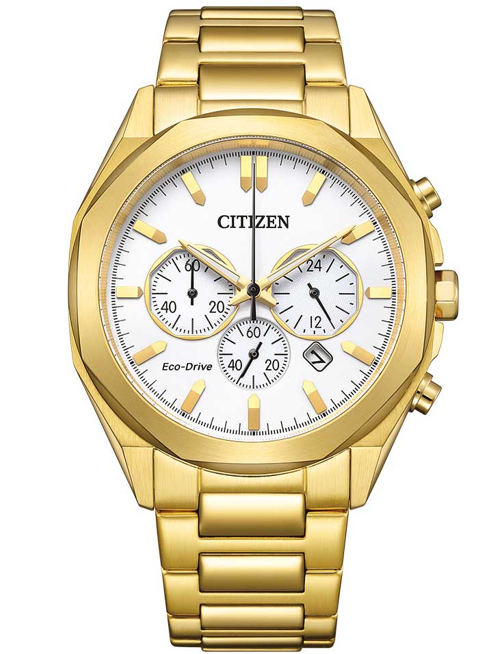 Citizen CA4592 85A Eco Drive Chronograph 41mm 10ATM Herrenuhr gunstig einkaufen Timeshop24