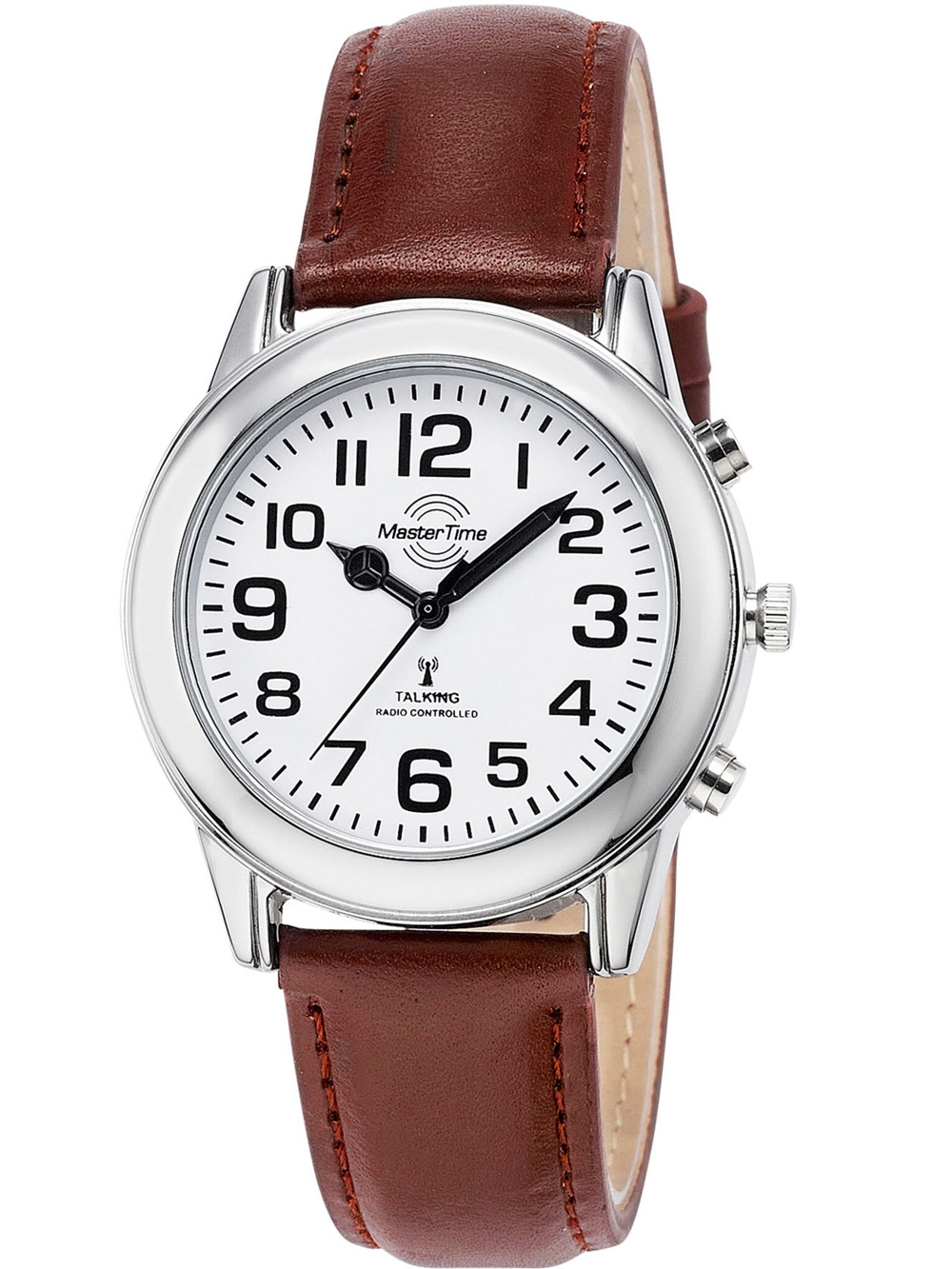 Master Time MTGA-10806-12L Sprechende Funkuhr Herren 40mm 