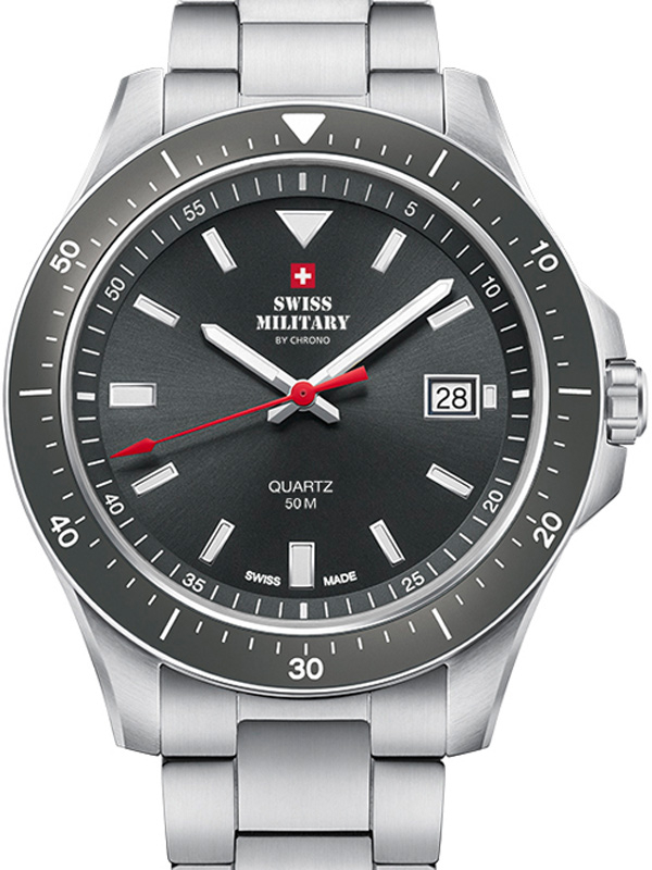 Swiss Military SM34082.03 Herren Quarz 42 mm Herrenuhr günstig 