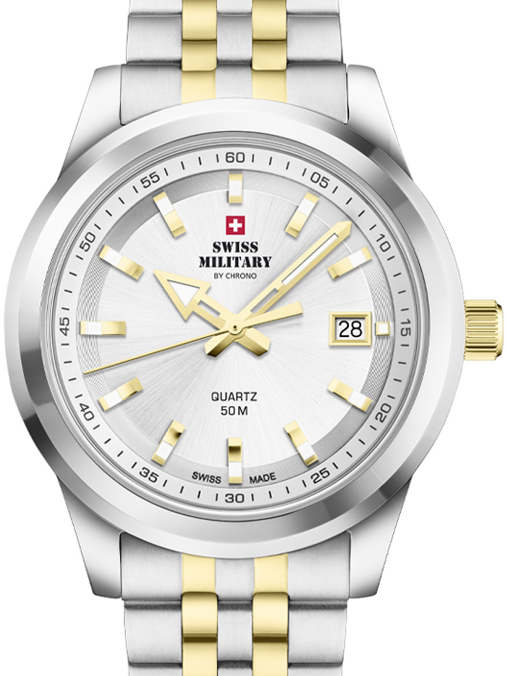 Swiss military quartz 50m new arrivals