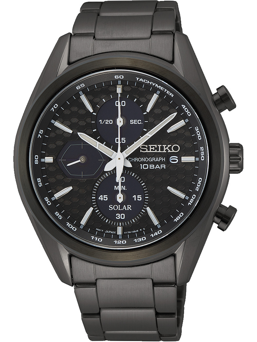 Seiko solar v176 hot sale