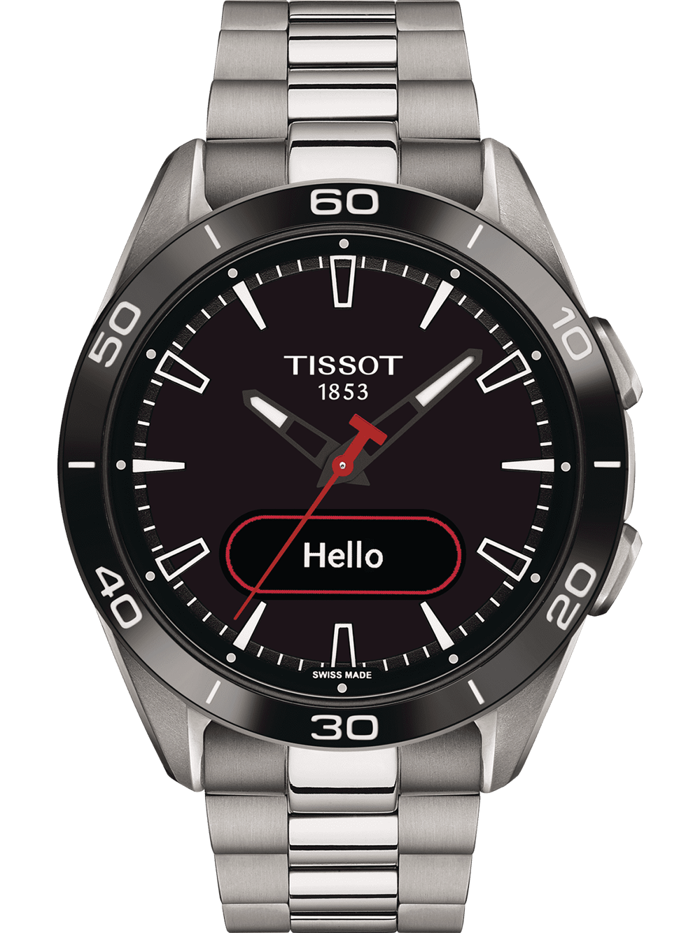 Tissot T1534204405100 T Touch Connect Sport 44mm 5ATM Unisexuhr gunstig einkaufen Timeshop24